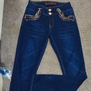 💥💥🎉🎉JEANS DARK BLUE VERY SKINNY SZ13 like asz. 6-10 tonssss of stretch💥🎉🎉